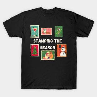 Stamping the Season, holiday, Christamas T-Shirt